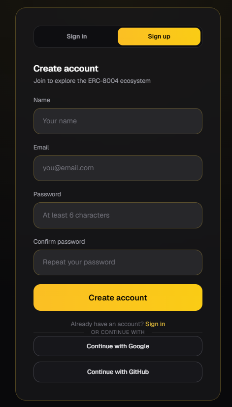 Login Screen